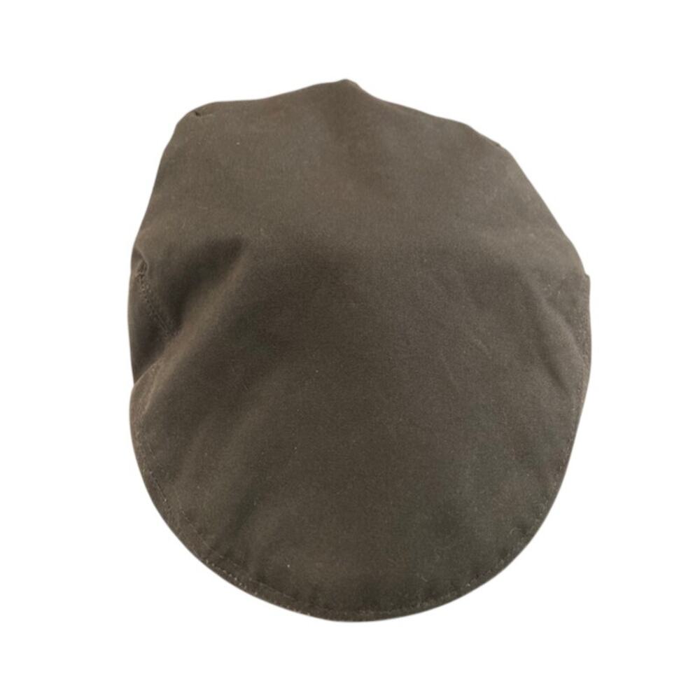 Hills Hats Catlins Oilskins "cheesecutter" flat hat.